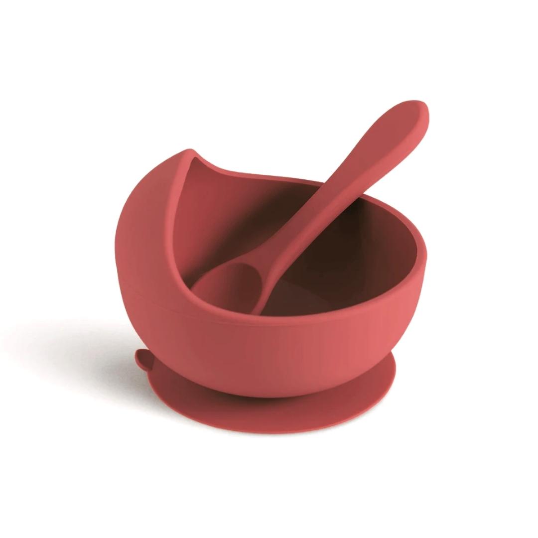 Bowl + Spoon Set (Rose)