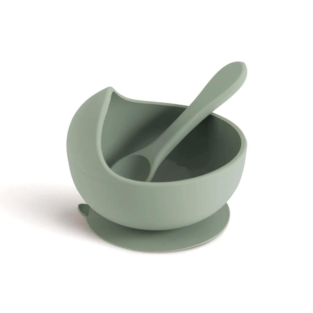 Bowl + Spoon Set (Sage)