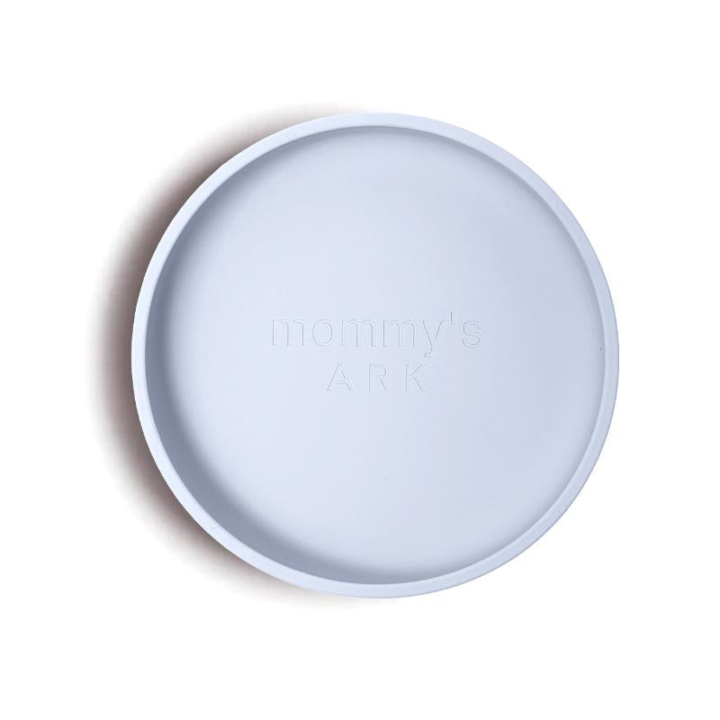 Round Silicone Plate (Ocean Mist)
